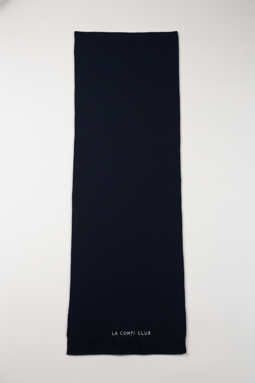 Merino Scarf Soft Edit - Blueberry*