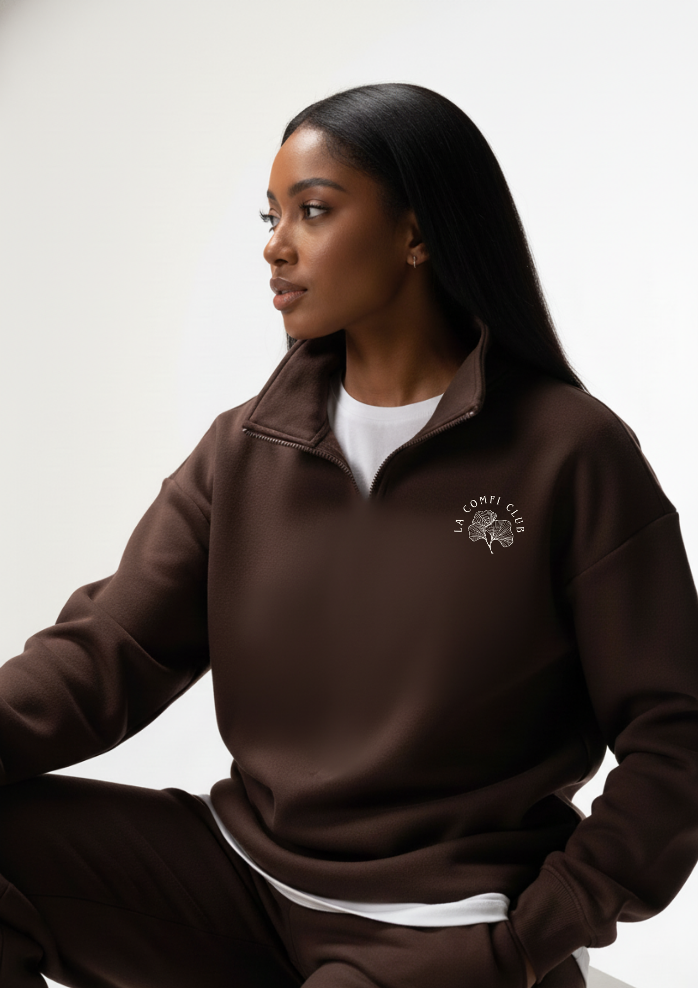Women's Sweatshirt Soft Edit - Espresso